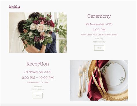 How To Write Your Wedding Website