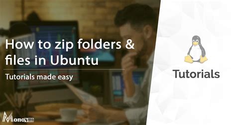how to zip folder in ubuntu