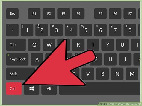 how to zoom out on windows laptop