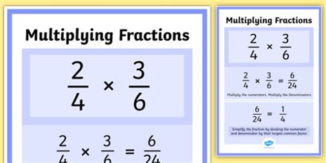 how to.multiply fractions with different denominators