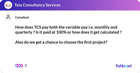 how variable pay is calculated in tcs