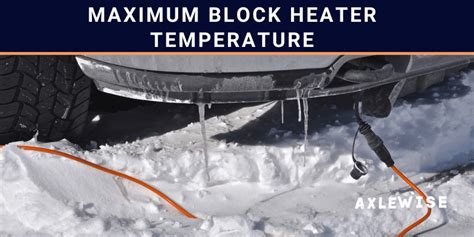 How Warm Does A Block Heater Keep Your Engine