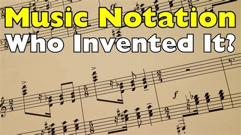 How Was Music Notation Invented
