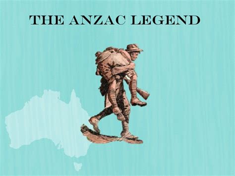 how was the anzac legend born