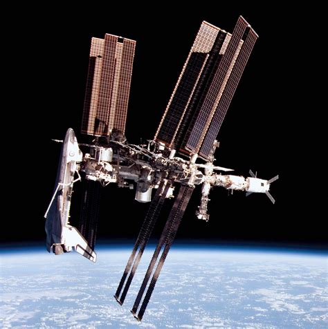 how was the space station built