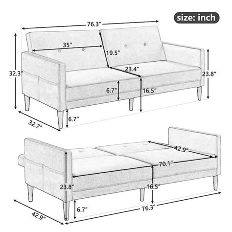 How Wide Is A Double Sleeper Sofa