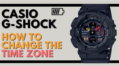 How To Change Time On GShock YouTube