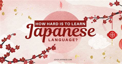 Is Japanese language difficult to learn? HiNative