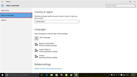 how do i change the language on my acer laptop