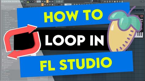 How do I loop a section in FL Studio?