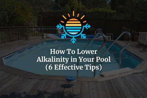 How to Lower Total Alkalinity and Adjust Ph in a Swimming Pool Dengarden