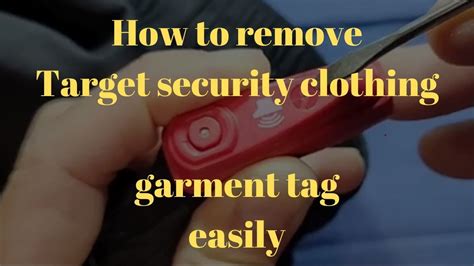 Simplest Way To Remove Security Tag From Your Clothes How To Remove Security Tag at Home