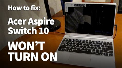 how do i reset my acer laptop when it won t turn on