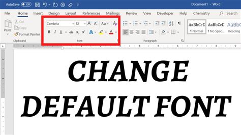 How to Change the Default Font in Microsoft Word MSW Tutor.
