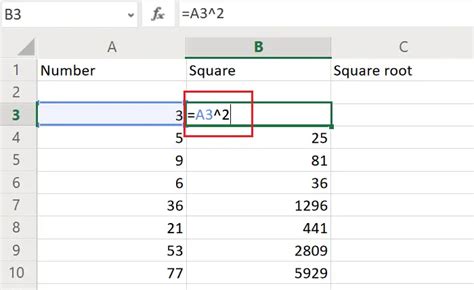 Excel Tutorial How To Do Square Root In Excel Mac