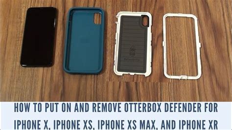 How to Put On and Remove OtterBox Defender for iPhone 6, iPhone 6 Plus
