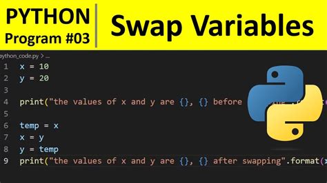 How do you swap rows in Python?