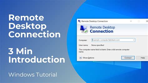 How does a remote connection work?