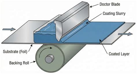 How does blade coating work?