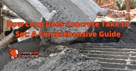 How Long Does Concrete Take to Set & Cure [2024] Specifier