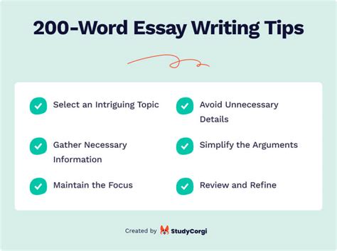 How to Write a 200word Essay Instructions EssaysLeader
