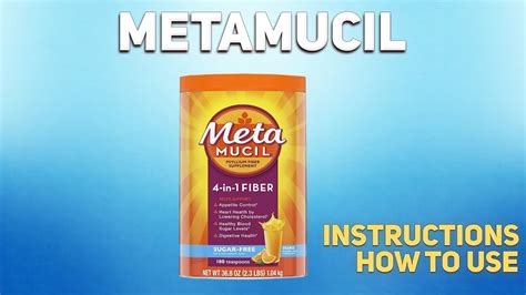 Benefits Of Metamucil For Senior Health