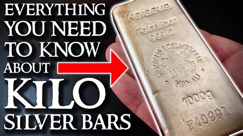 1 Kilo Silver Bars for Sale Buy Kilo Bars of Silver, 32.15 oz