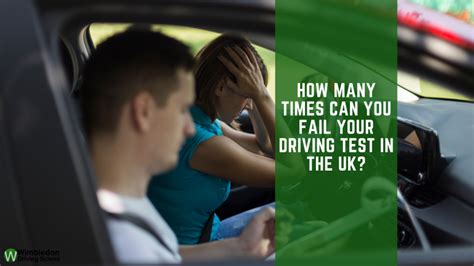 How Many Times Can You Fail Your Driving Test?