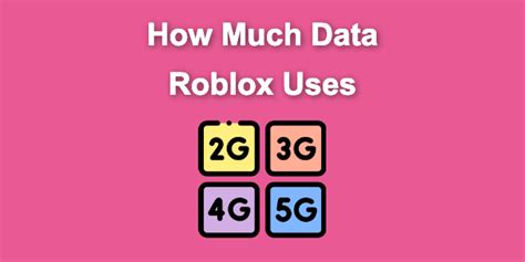 How much data does roblox use