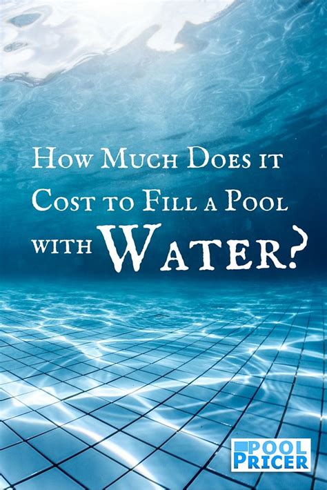 How Much Does It Cost to Fill In a Pool? A Comprehensive Guide The Pool Fillin People