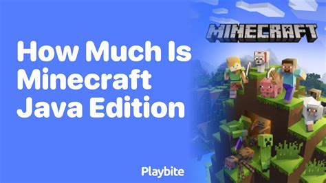 How much money does minecraft java edition cost