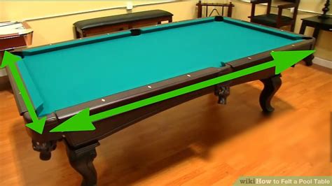 How to Refelt a Pool Table Bed and Rails YouTube