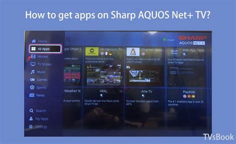 Guide How to Add Apps on Your Sharp Smart TV Easily Descriptive Audio