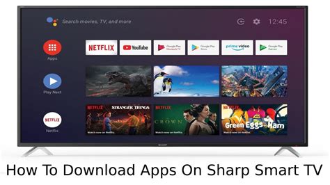How to Add Apps on Sharp Smart TV How To Download Apps On Sharp Smart