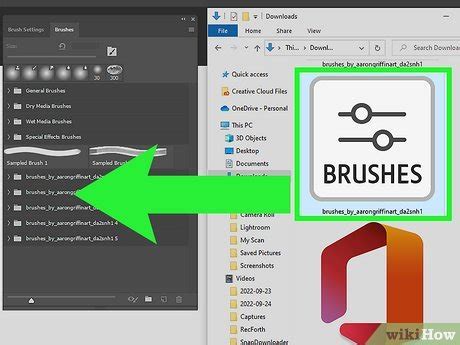 How to add brushes to New Update YouTube