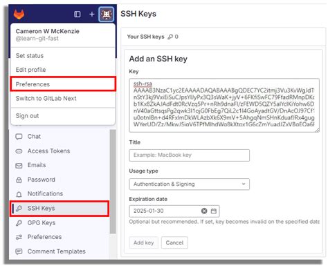 Getting started with GitLabCE. Part 2 User accounts, SSH access stafwag Blog