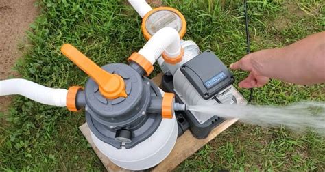 Bestway Sand Filter Setup & Backwash Instructions Manual, Flowclear