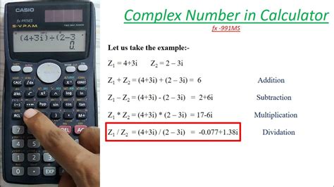 Imaginary And Complex Numbers Calculator