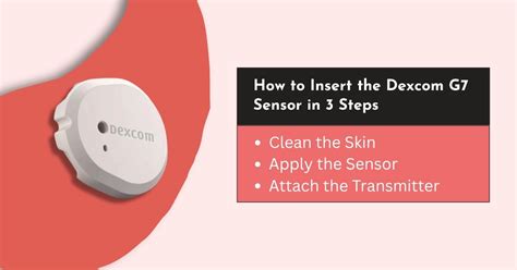 How to insert your G7 sensor