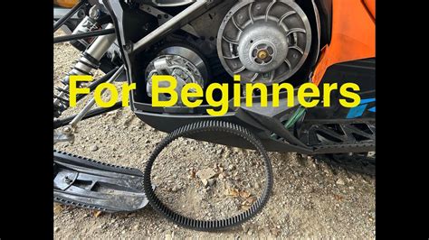 How to Replace the Belt on Your Snowmobile
