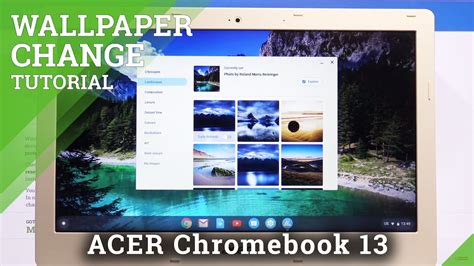 how to change background on acer aspire