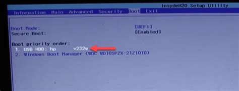 how to change boot mode in acer laptop