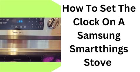 How to change the time on a Bosch Oven YouTube