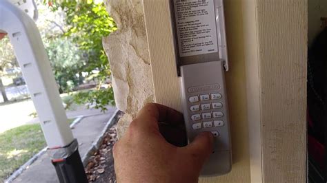 The Correct Way To Program Your Garage Door Opener Keyless Entry Pad