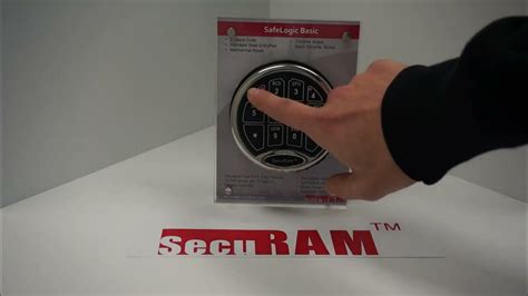 Securam SafeLogic Basic DDrive Lock by Gardall Manual Bolt Retraction