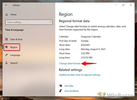how to change date format in laptop windows 10