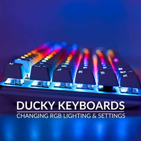 Help me with saving custom lights on a ducky one 2 pro mini. how to I