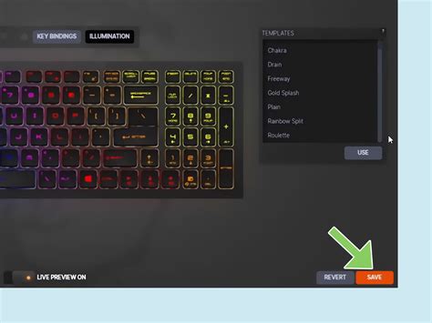 how to change keyboard color on acer gaming laptop