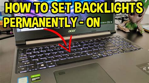 how to change keyboard light in acer aspire 7