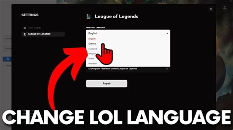 How to Change Language in League of Legends on PC Switch to Any Language in League of Legends